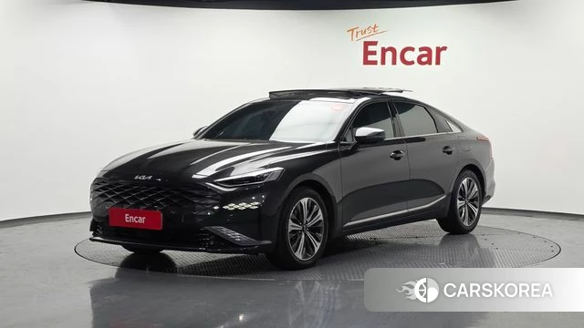 Kia K8 Hybrid 2021 Серый из Кореи