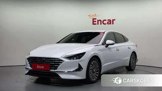 Hyundai Sonata Hybrid (DN8) 2020 Белый из Кореи