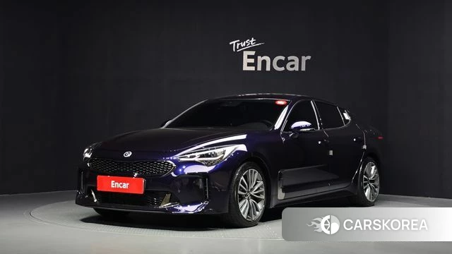 Kia Stinger 2020 Синий из Кореи