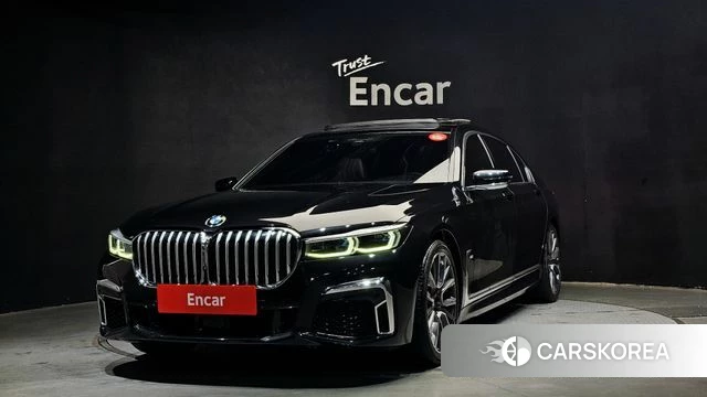 BMW 7 Series (G11) 2021 Черный из Кореи