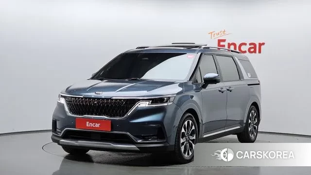 Kia Carnival 4th generation 2020 Небесно-голубой из Кореи