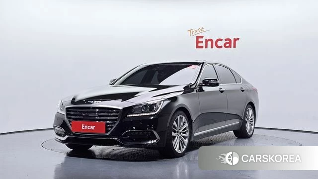 Genesis G80 2018 Черный из Кореи