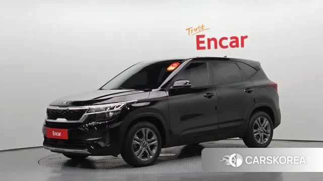 Kia Seltos 2020 Черный из Кореи