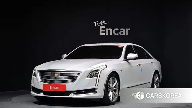 Cadillac CT6 2018 Белый из Кореи