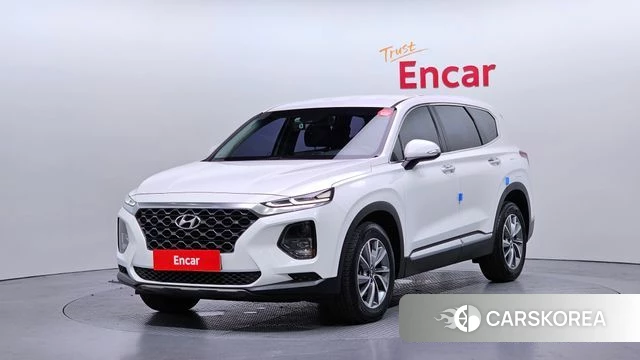 Hyundai Santa Fe TM 2019 Белый из Кореи