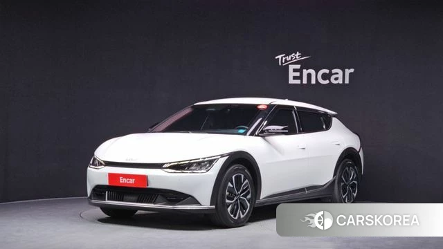 Kia EV6 2023 Белый из Кореи