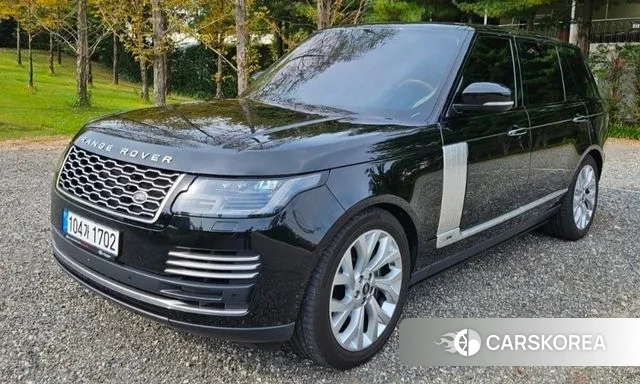 Land Rover Range Rover 4th Generation 2020 Черный из Кореи