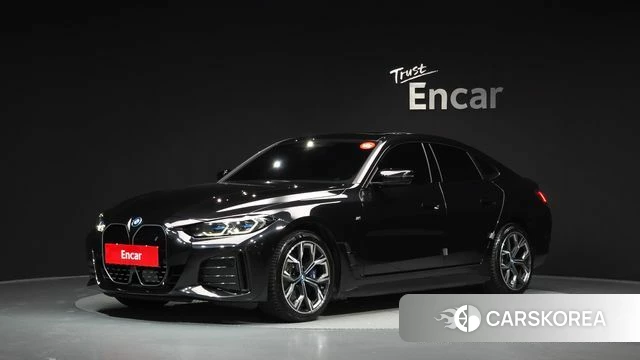 BMW i4 2023 Черный из Кореи