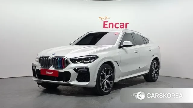 BMW X6 (G06) 2021 Белый из Кореи