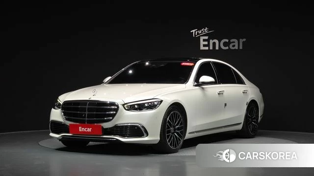 Mercedes-Benz S-Class W223 2023 Белый из Кореи