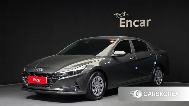 Hyundai Avante (CN7) 2021 Серый из Кореи