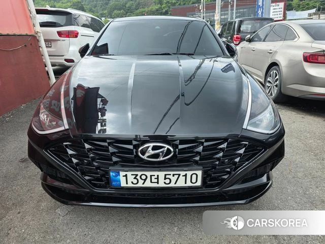 Hyundai Sonata (DN8) 2021 Черный из Кореи