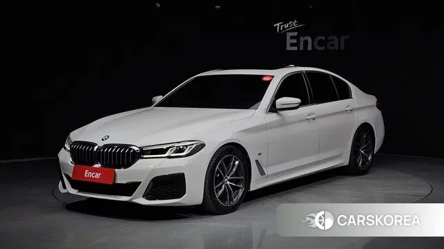 BMW 5 Series (G30) 2021 Белый из Кореи