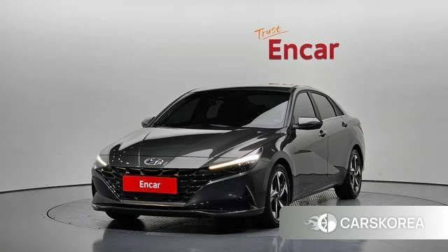 Hyundai Avante Hybrid (CN7) 2021 Серый из Кореи