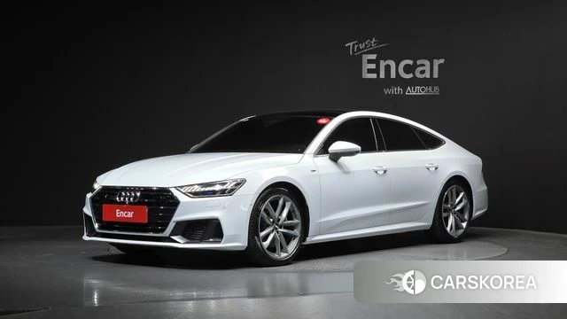 Audi A7 (4K) 2020 Белый из Кореи