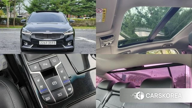 Kia Come New K7 2018 Черный из Кореи
