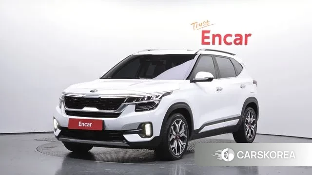 Kia Seltos 2021 Белый из Кореи