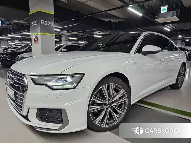 Audi A6 (C8) 2023 Белый из Кореи