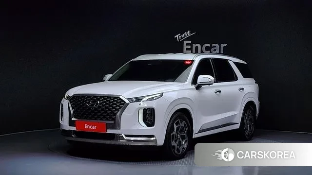 Hyundai Palisade 2021 Белый из Кореи
