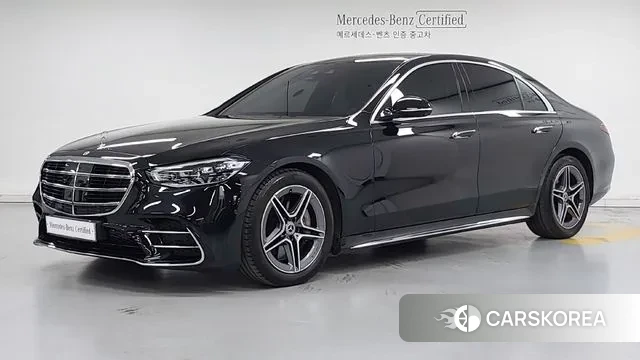 Mercedes-Benz S-Class W223 2023 Черный из Кореи