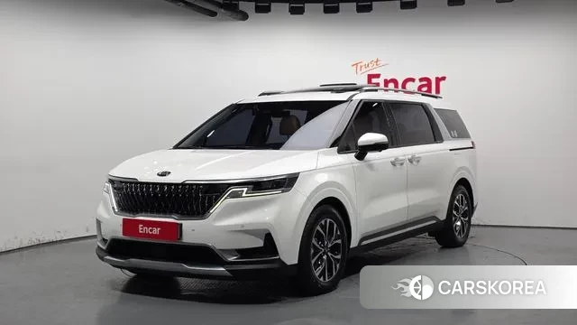 Kia Carnival 4th generation 2021 Белый из Кореи