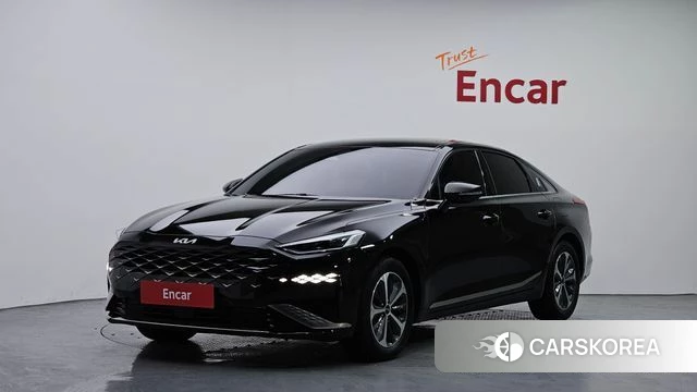 Kia K8 Hybrid 2023 Черный из Кореи