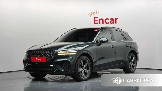 Genesis GV70 2022 Темно-зеленый из Кореи