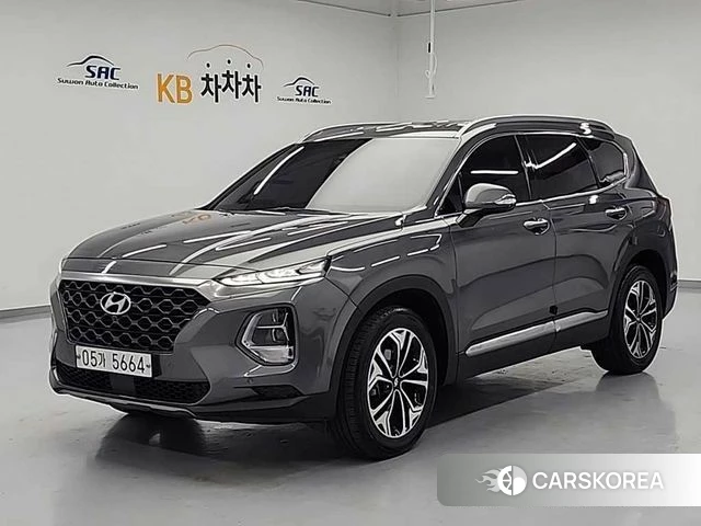 Hyundai Santa Fe TM 2018 Серый из Кореи
