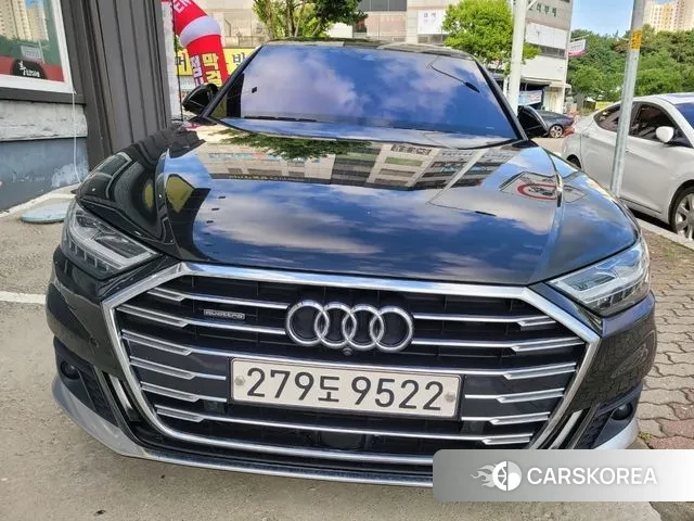Audi A8 (D5) 2019 Черный из Кореи