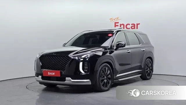 Hyundai Palisade 2021 Черный из Кореи