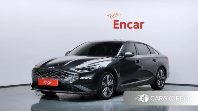 Kia K8 Hybrid 2023 Серый из Кореи