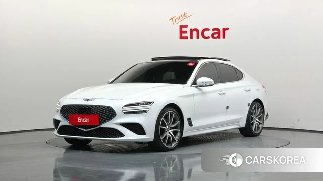 Genesis The New G70 2022 Белый из Кореи