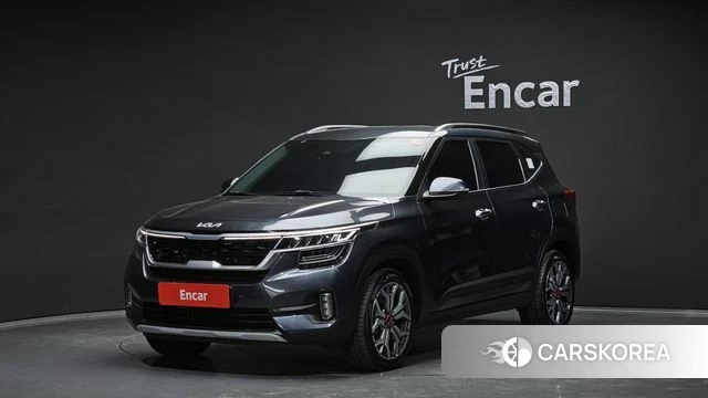 Kia Seltos 2022 Белый из Кореи