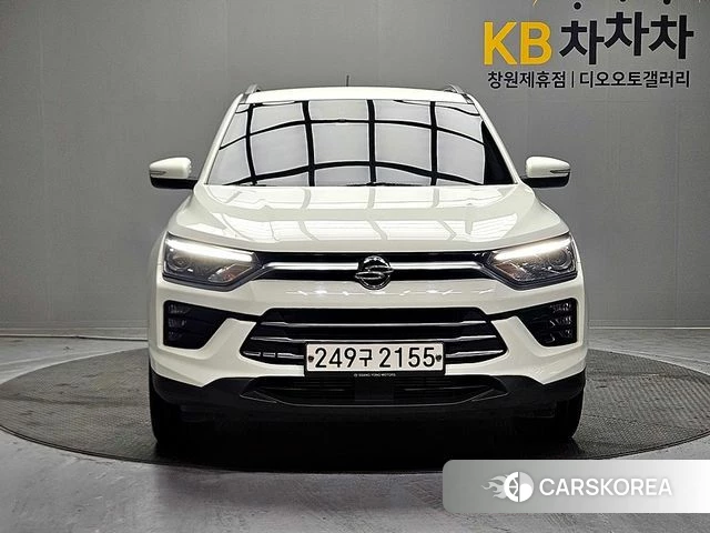Ssangyong Beautiful Korando 2020 Белый из Кореи
