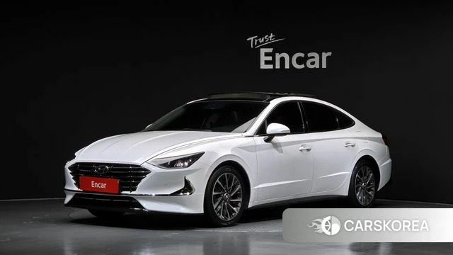 Hyundai Sonata (DN8) 2019 Белый из Кореи