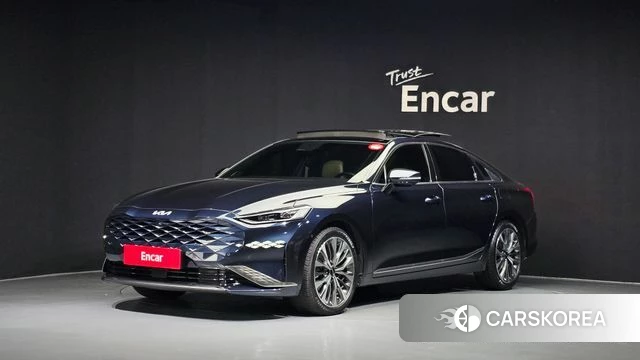 Kia K8 2021 Синий из Кореи