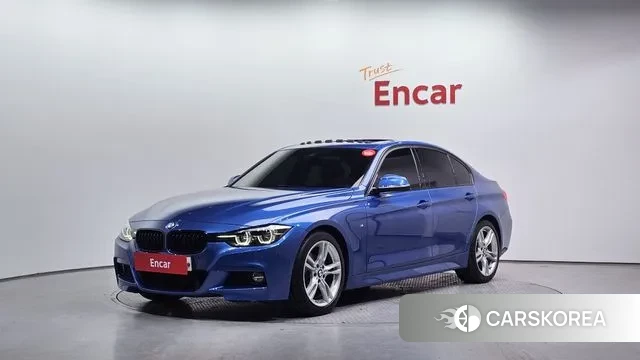 BMW 3 Series (F30) 2018 Синий из Кореи