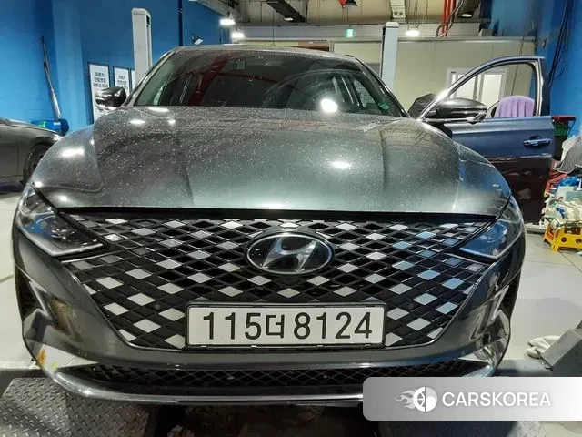 Hyundai The New Grandeur IG Hybrid 2021 Серый из Кореи