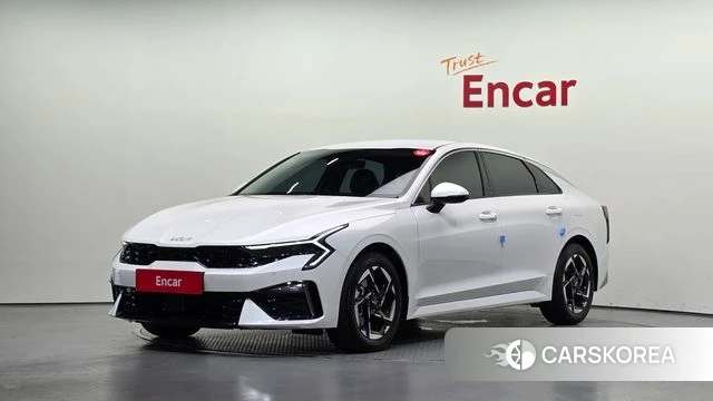 Kia The New K5 3rd generation 2024 Белый из Кореи