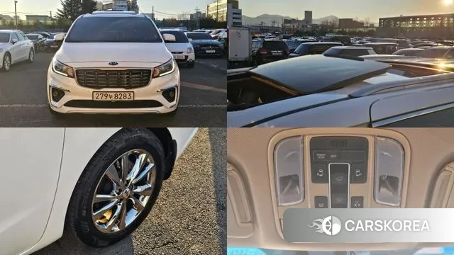 Kia The New Carnival 2018 Белый из Кореи