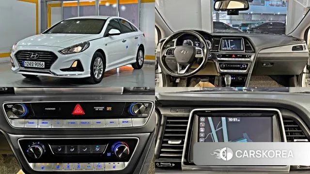 Hyundai Sonata New Rise 2019 Белый из Кореи