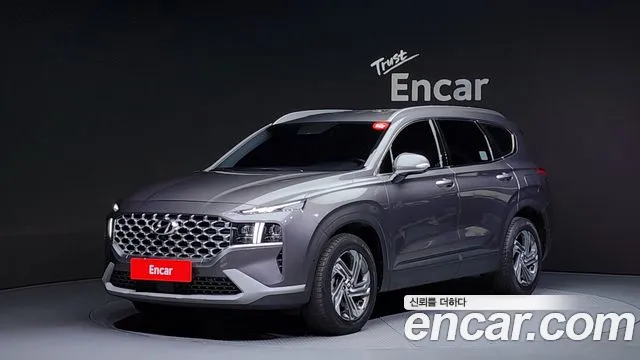 Hyundai The New Santa Fe 2020 Серый из Кореи