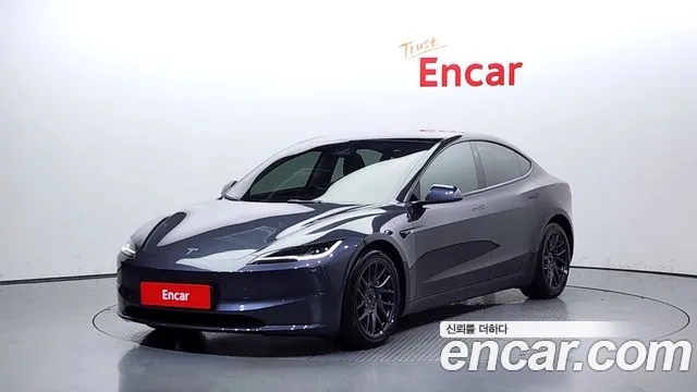 Tesla Model 3 2024 Серый из Кореи