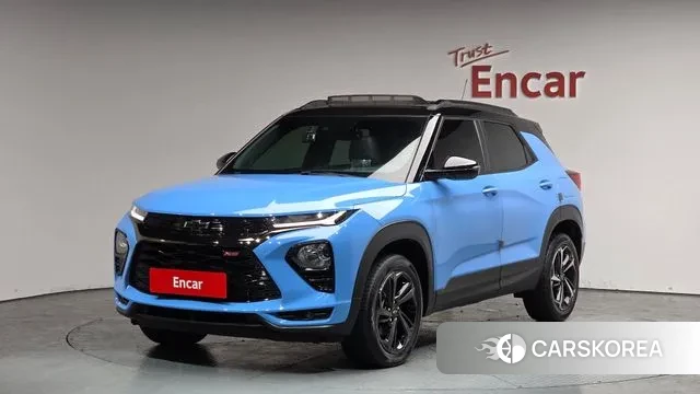 Chevrolet (GM Daewoo) Trailblazer 2022 Синий из Кореи