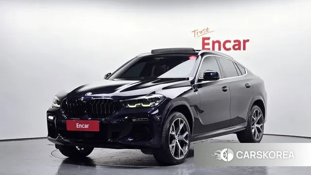 BMW X6 (G06) 2021 Синий из Кореи