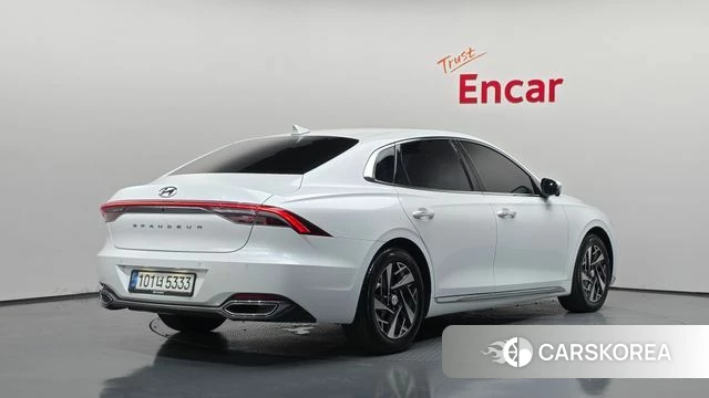 Hyundai The New Grandeur IG Hybrid 2020 Белый из Кореи