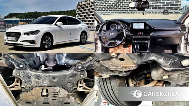 Hyundai Grandeur IG 2018 Белый из Кореи