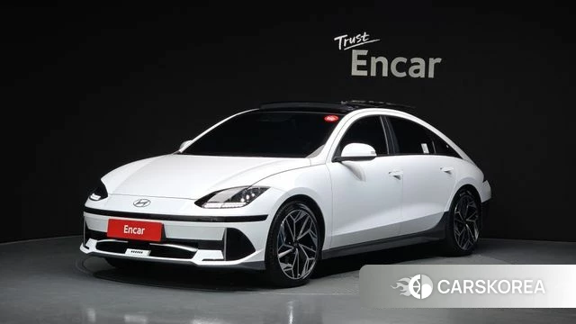Hyundai Ionic 6 2024 Белый из Кореи