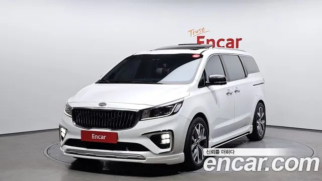 Kia The New Carnival 2018 Белый из Кореи
