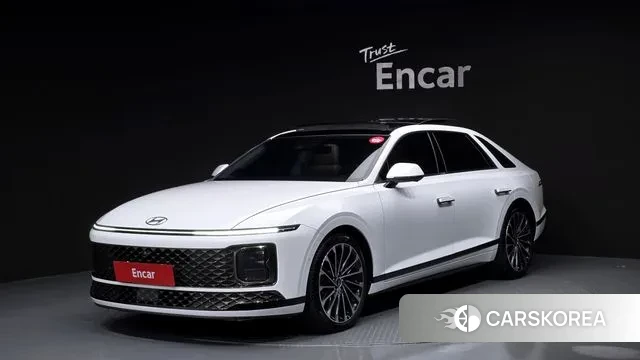 Hyundai Grandeur (GN7) 2023 Белый из Кореи